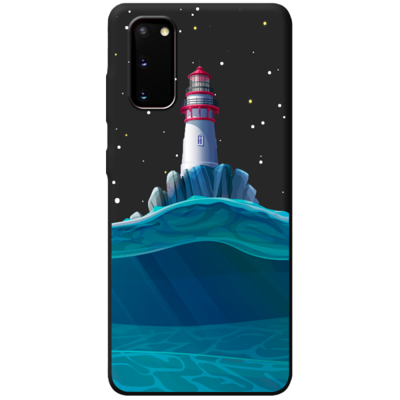 Черный чехол BoxFace Samsung Galaxy S20 (G980) Lighthouse