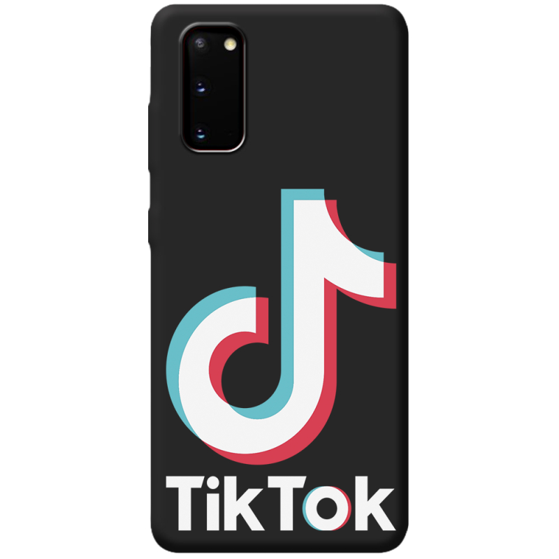 Черный чехол BoxFace Samsung Galaxy S20 (G980) Tik Tok