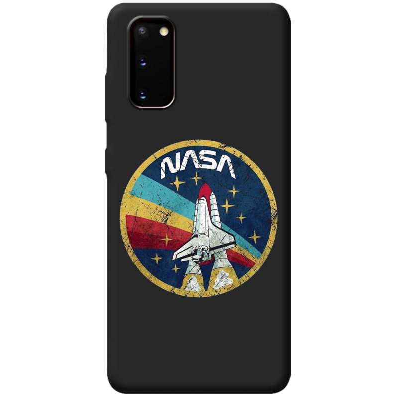 Черный чехол BoxFace Samsung Galaxy S20 (G980) NASA