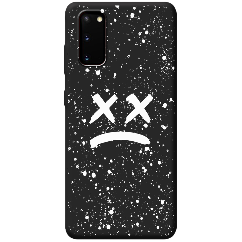 Черный чехол BoxFace Samsung Galaxy S20 (G980) Sad Way