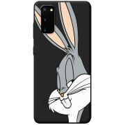 Черный чехол BoxFace Samsung Galaxy S20 (G980) Lucky Rabbit