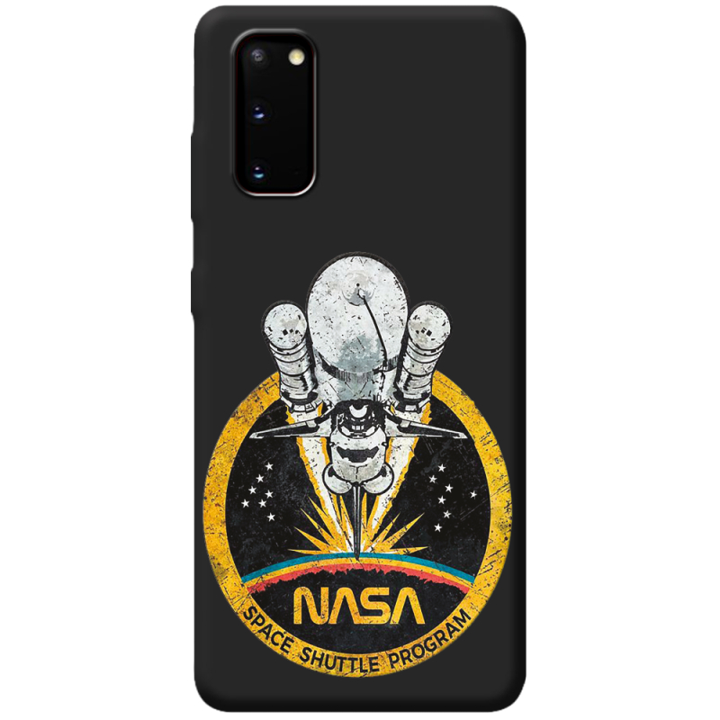 Черный чехол BoxFace Samsung Galaxy S20 (G980) NASA Spaceship