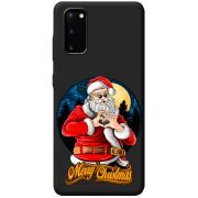 Черный чехол BoxFace Samsung Galaxy S20 (G980) Cool Santa