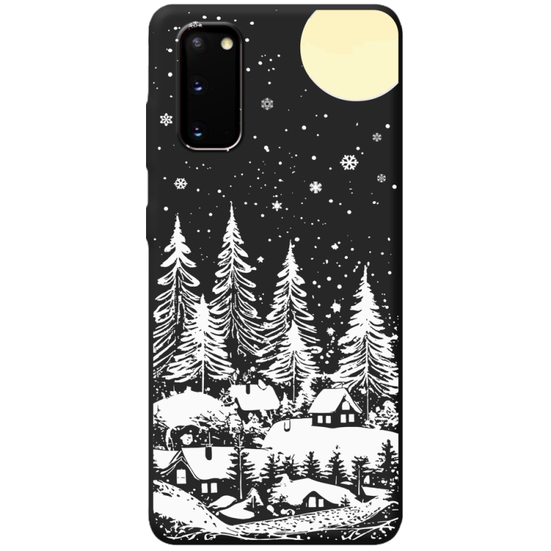 Черный чехол BoxFace Samsung Galaxy S20 (G980) 