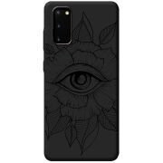 Черный чехол BoxFace Samsung Galaxy S20 (G980) Eye