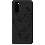 Черный чехол BoxFace Samsung Galaxy S20 (G980) Dove