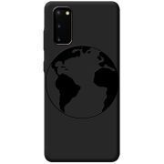 Черный чехол BoxFace Samsung Galaxy S20 (G980) Earth