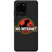 Черный чехол BoxFace Samsung Galaxy S20 Ultra (G988) No Internet