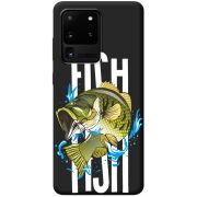 Черный чехол BoxFace Samsung Galaxy S20 Ultra (G988) Fish