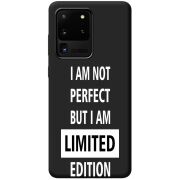 Черный чехол BoxFace Samsung Galaxy S20 Ultra (G988) Limited Edition
