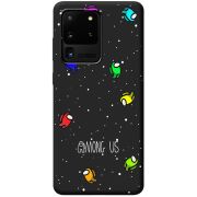 Черный чехол BoxFace Samsung Galaxy S20 Ultra (G988) Among Us Invisible
