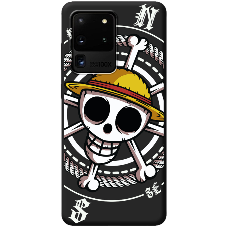 Черный чехол BoxFace Samsung Galaxy S20 Ultra (G988) One Piece Компас