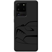 Черный чехол BoxFace Samsung Galaxy S20 Ultra (G988) Sportcar