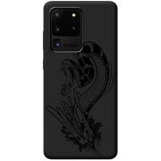 Черный чехол BoxFace Samsung Galaxy S20 Ultra (G988) Snake