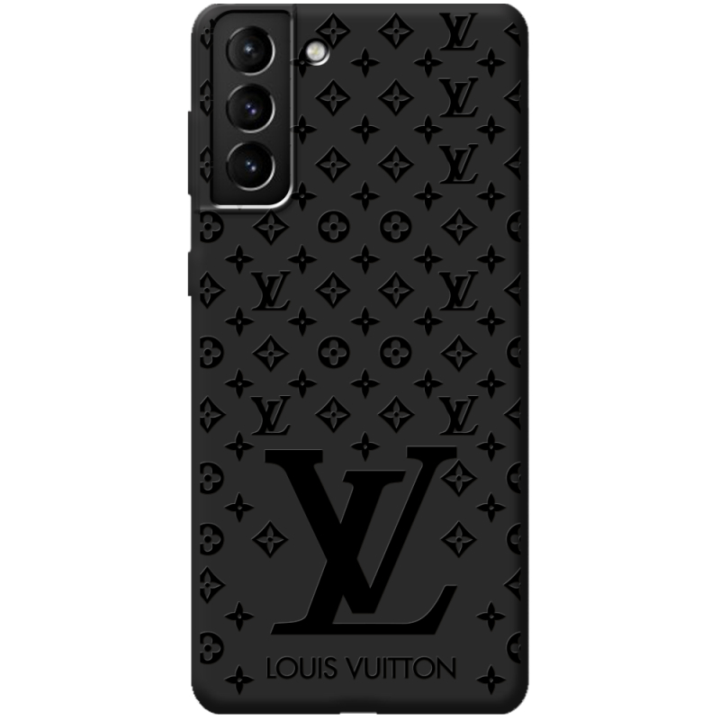 Черный чехол BoxFace Samsung Galaxy S21 Plus (G996) LV Style