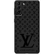 Черный чехол BoxFace Samsung Galaxy S21 Plus (G996) LV Style