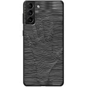 Черный чехол BoxFace Samsung Galaxy S21 Plus (G996) Optical Hand