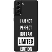 Черный чехол BoxFace Samsung Galaxy S21 Plus (G996) Limited Edition