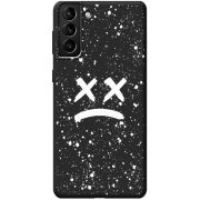 Черный чехол BoxFace Samsung Galaxy S21 Plus (G996) Sad Way