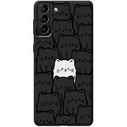 Черный чехол BoxFace Samsung Galaxy S21 Plus (G996) 