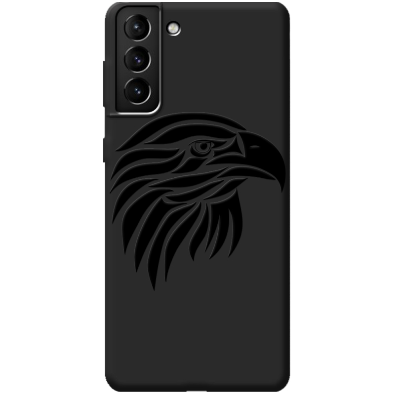 Черный чехол BoxFace Samsung Galaxy S21 Plus (G996) Eagle