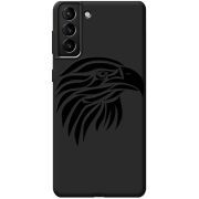 Черный чехол BoxFace Samsung Galaxy S21 Plus (G996) Eagle