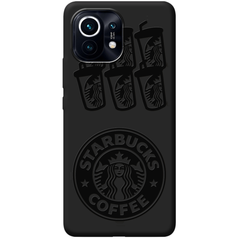 Черный чехол BoxFace Xiaomi Mi 11 Black Coffee