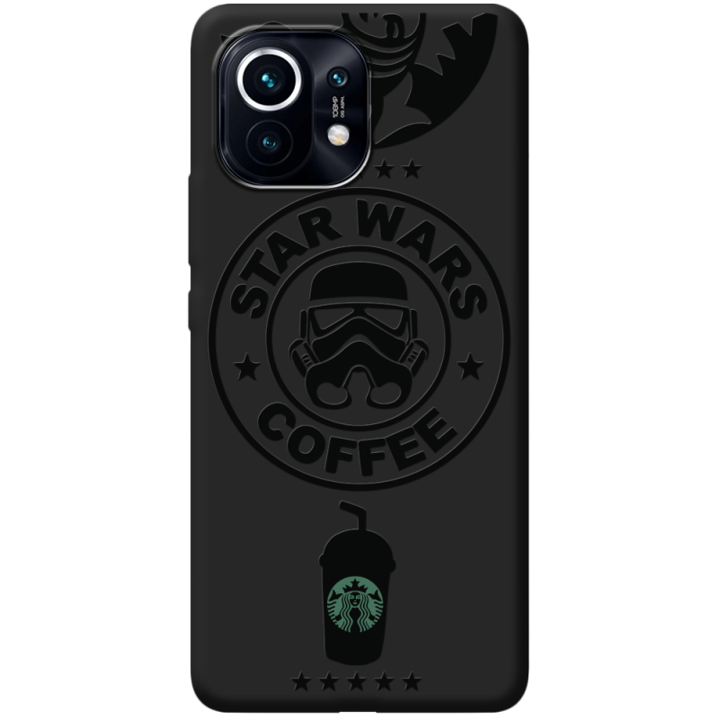 Черный чехол BoxFace Xiaomi Mi 11 Dark Coffee