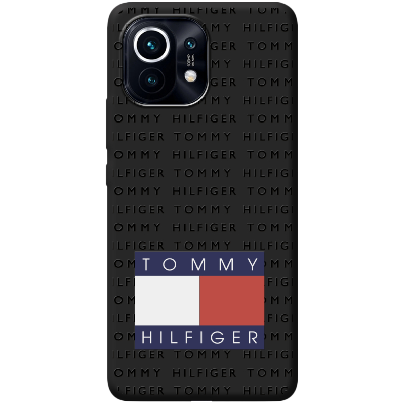 Черный чехол BoxFace Xiaomi Mi 11 Tommy Print