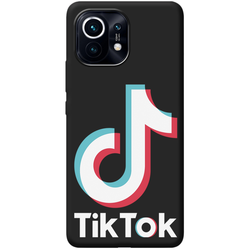 Черный чехол BoxFace Xiaomi Mi 11 Tik Tok