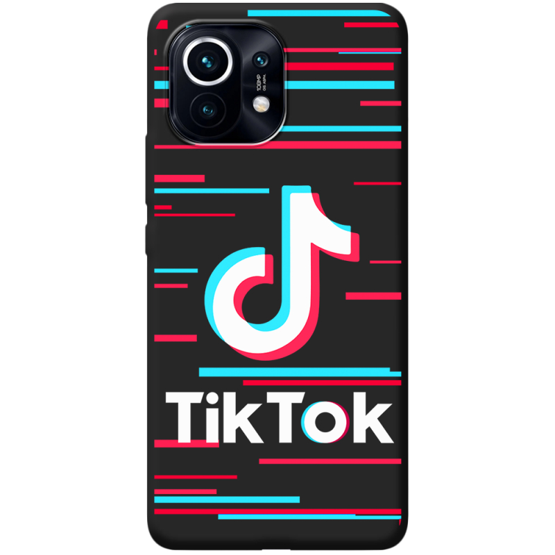 Черный чехол BoxFace Xiaomi Mi 11 Tik Tok