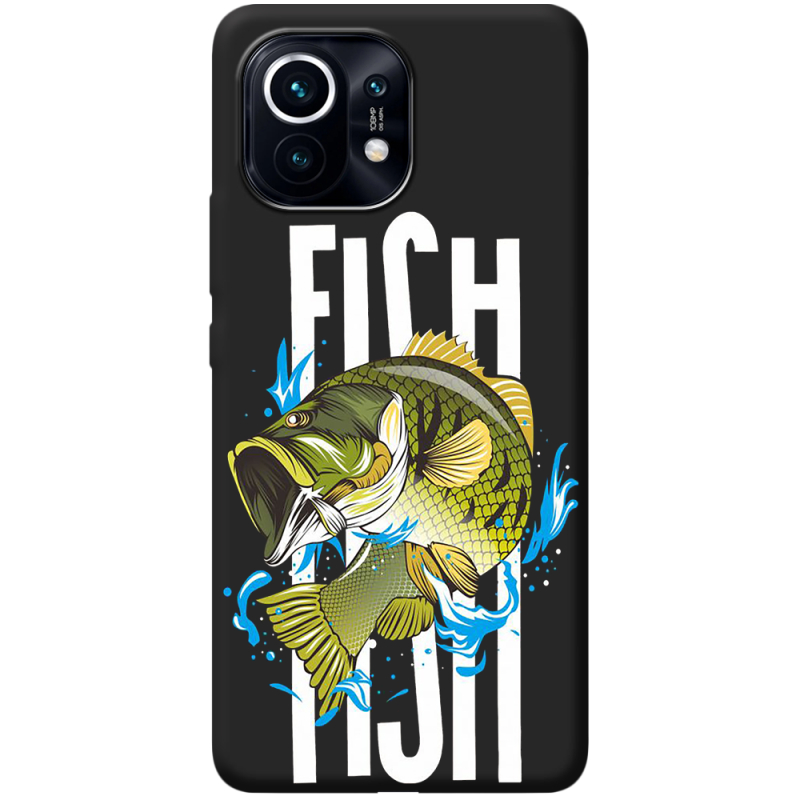 Черный чехол BoxFace Xiaomi Mi 11 Fish