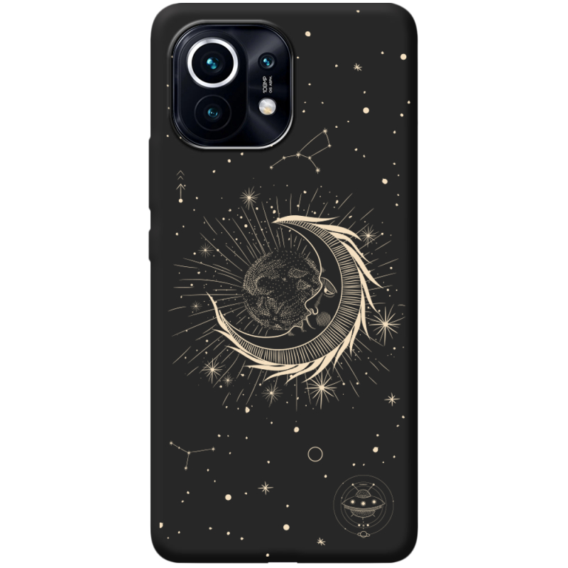 Черный чехол BoxFace Xiaomi Mi 11 Moon