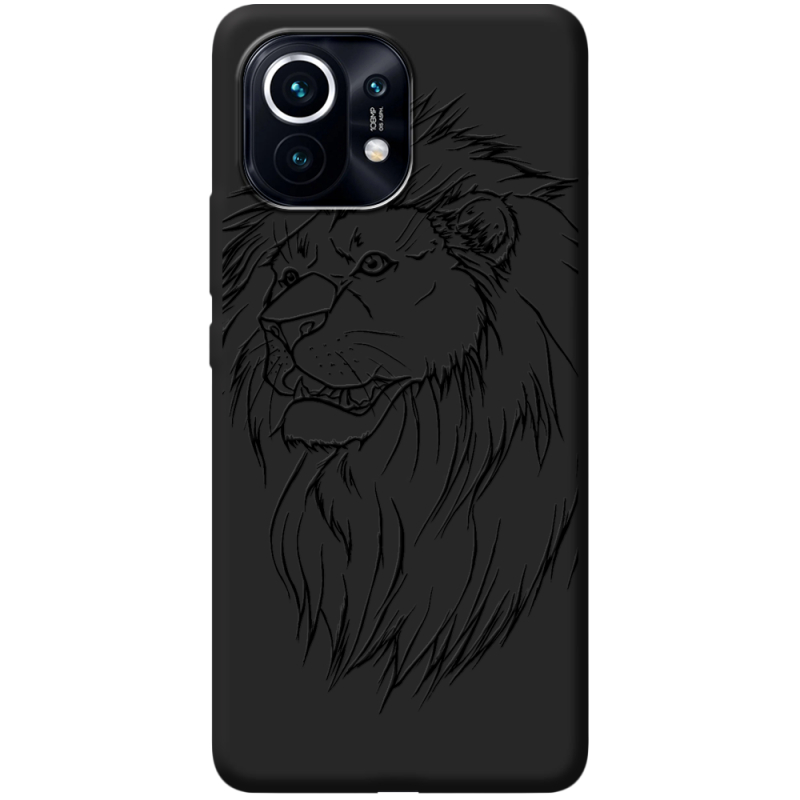 Черный чехол BoxFace Xiaomi Mi 11 Lion