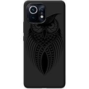 Черный чехол BoxFace Xiaomi Mi 11 Owl