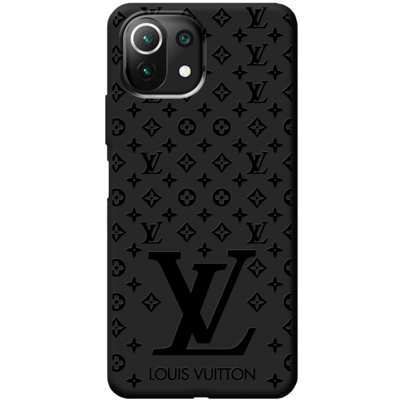 Черный чехол BoxFace Xiaomi Mi 11 Lite LV Style