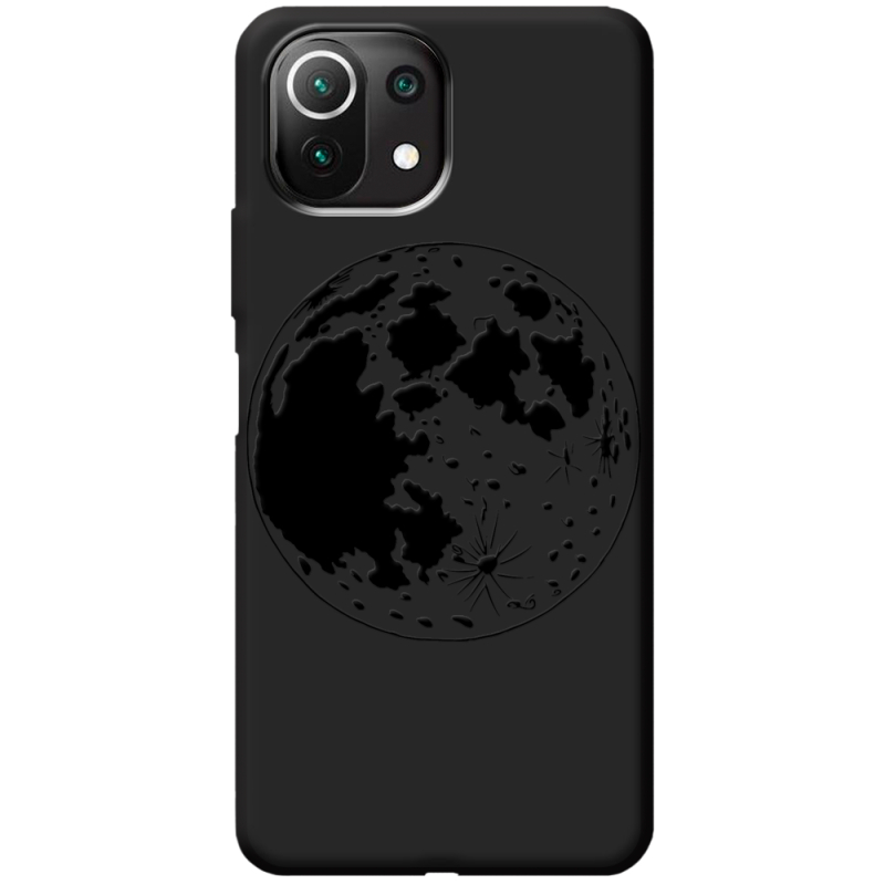 Черный чехол BoxFace Xiaomi Mi 11 Lite Planet