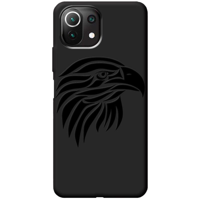 Черный чехол BoxFace Xiaomi Mi 11 Lite Eagle