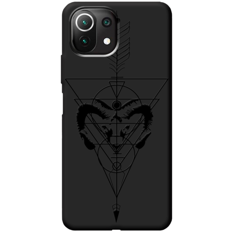 Черный чехол BoxFace Xiaomi Mi 11 Lite 