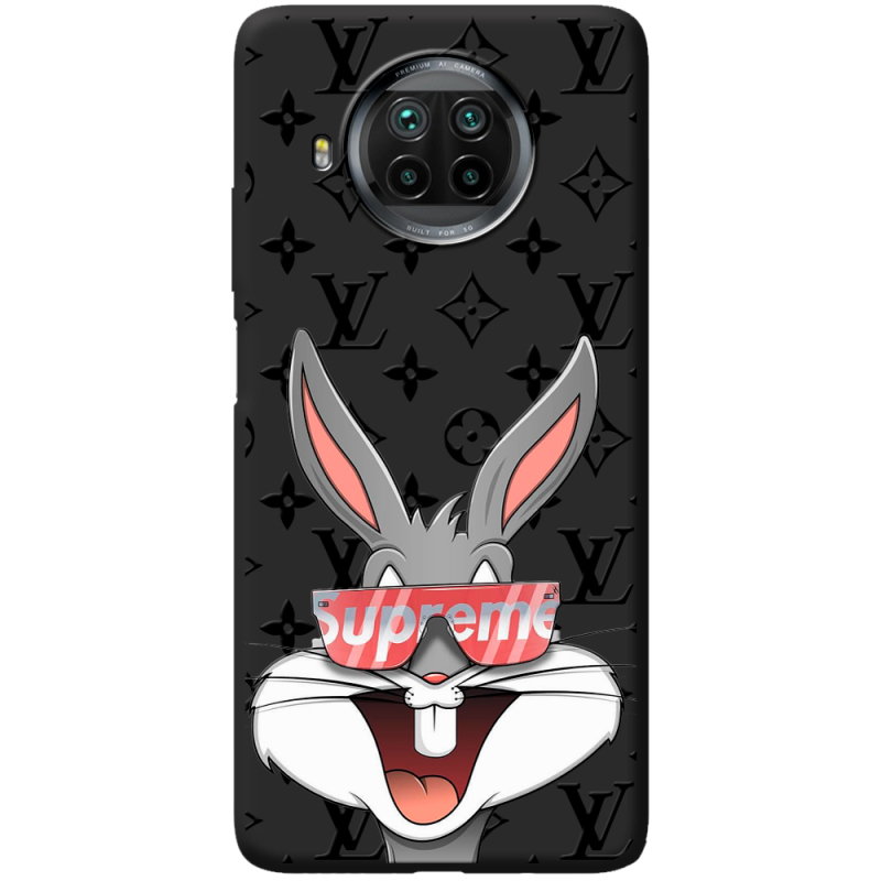 Черный чехол BoxFace Xiaomi Mi 10T Lite looney bunny