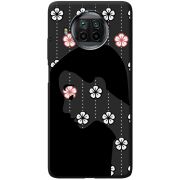 Черный чехол BoxFace Xiaomi Mi 10T Lite Flower Hair