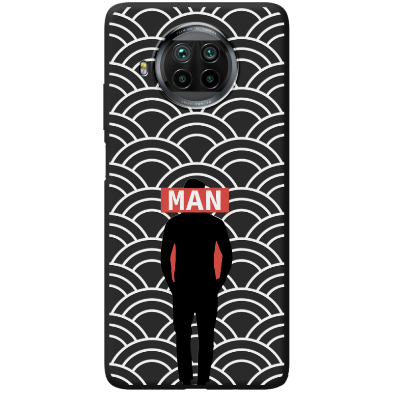 Черный чехол BoxFace Xiaomi Mi 10T Lite Man Pattern