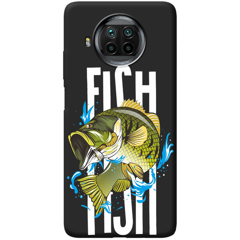 Черный чехол BoxFace Xiaomi Mi 10T Lite Fish