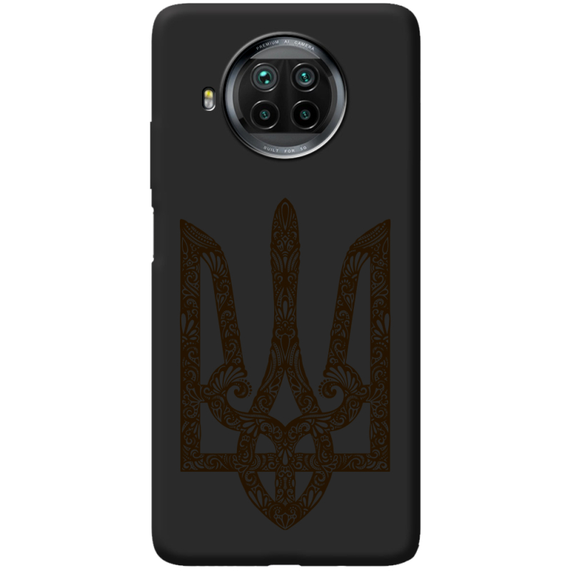 Черный чехол BoxFace Xiaomi Mi 10T Lite Ukrainian Trident