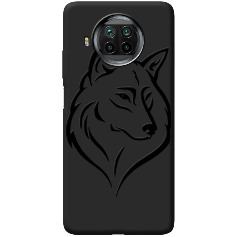 Черный чехол BoxFace Xiaomi Mi 10T Lite Wolf