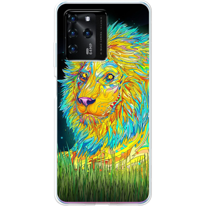 Чехол BoxFace ZTE Blade V30 Moonlight Lion