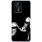 Чехол BoxFace ZTE Blade V30 Black Sneakers