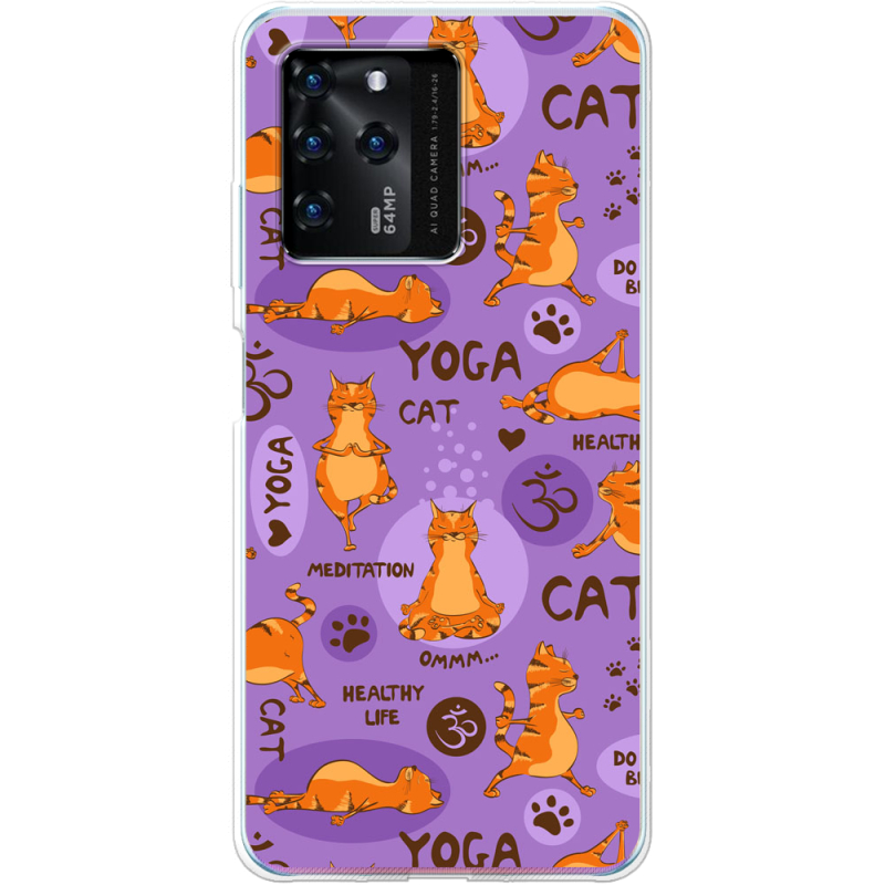 Чехол BoxFace ZTE Blade V30 Yoga Cat