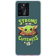 Чехол BoxFace ZTE Blade V30 Strong in me Cuteness is