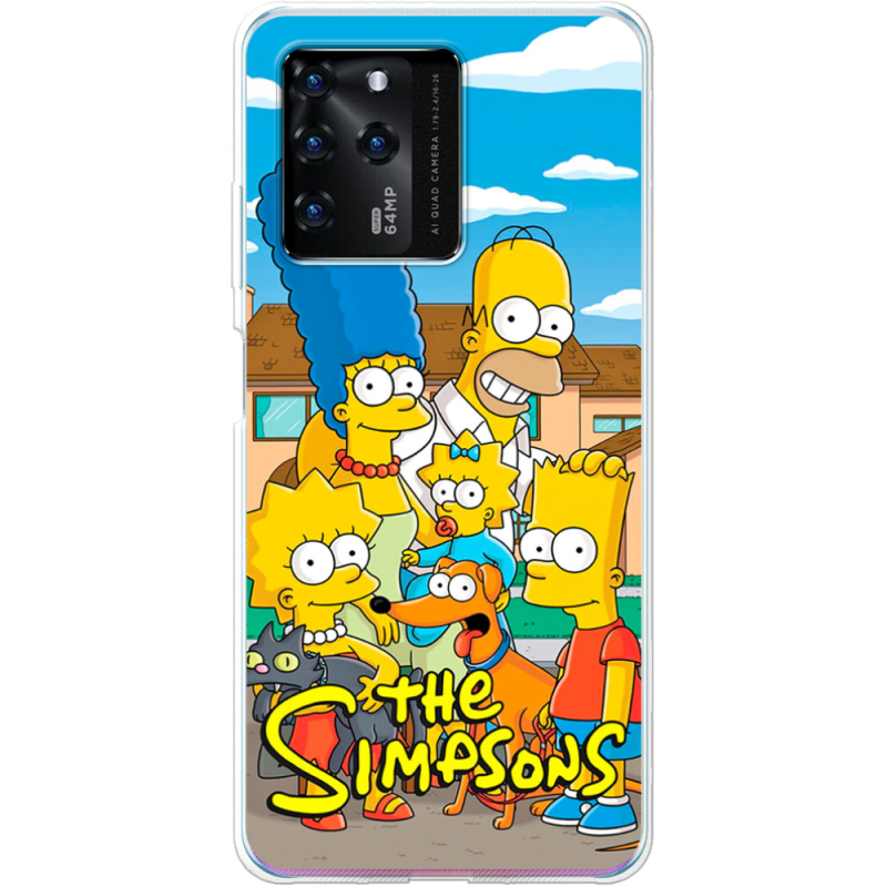 Чехол BoxFace ZTE Blade V30 The Simpsons